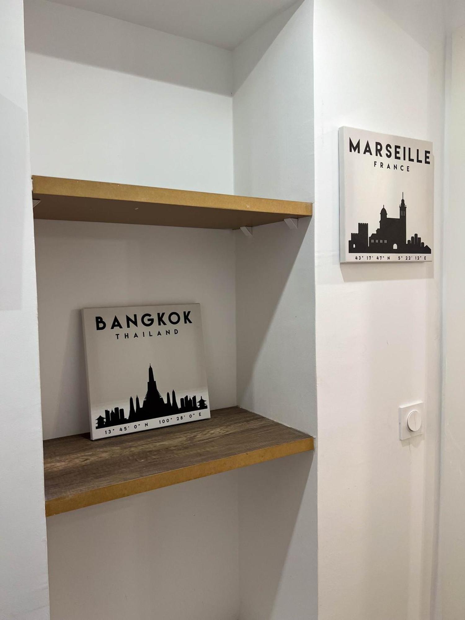 Appartement T2 Pointe Rouge Marseille Bagian luar foto