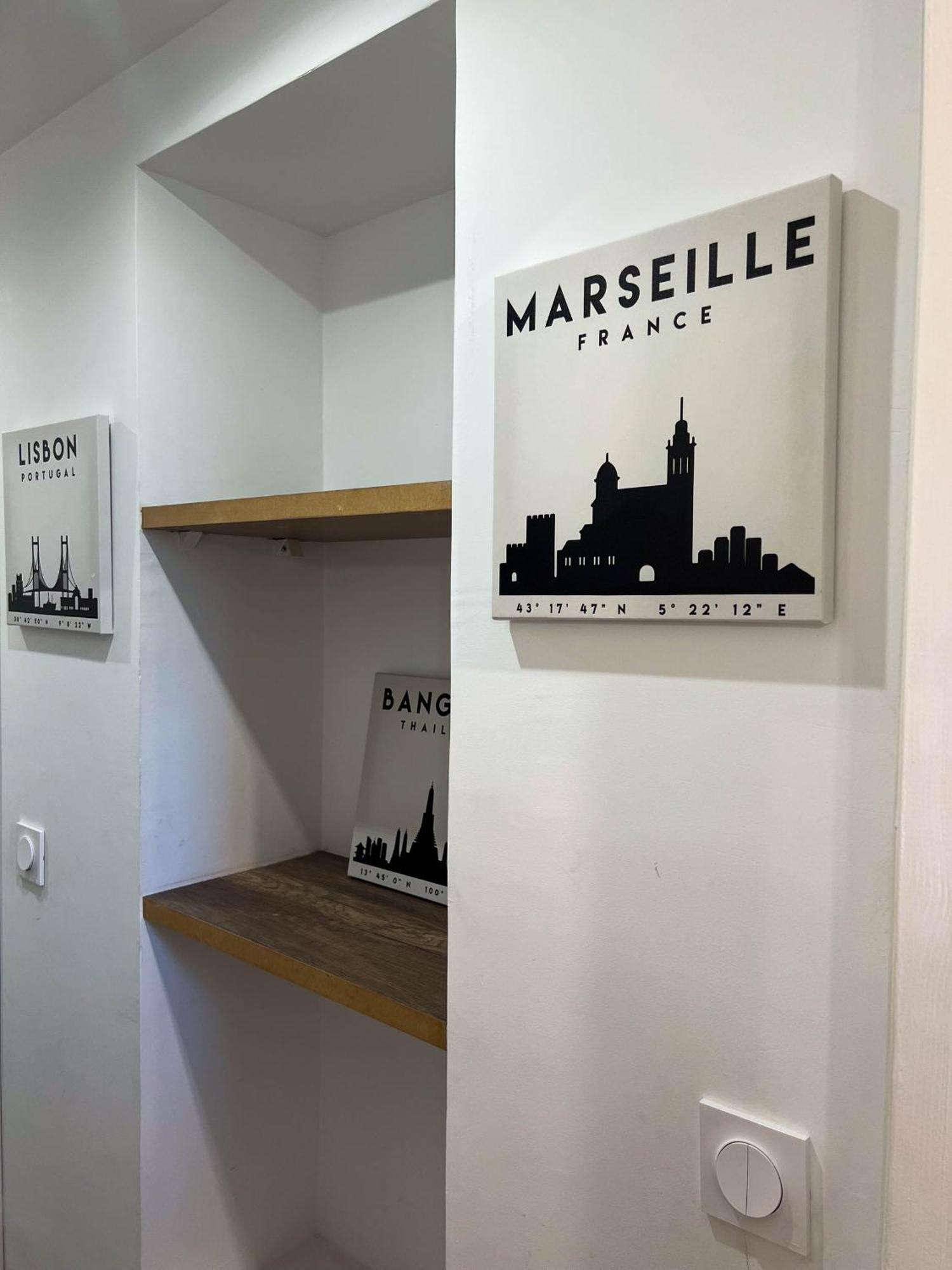 Appartement T2 Pointe Rouge Marseille Bagian luar foto