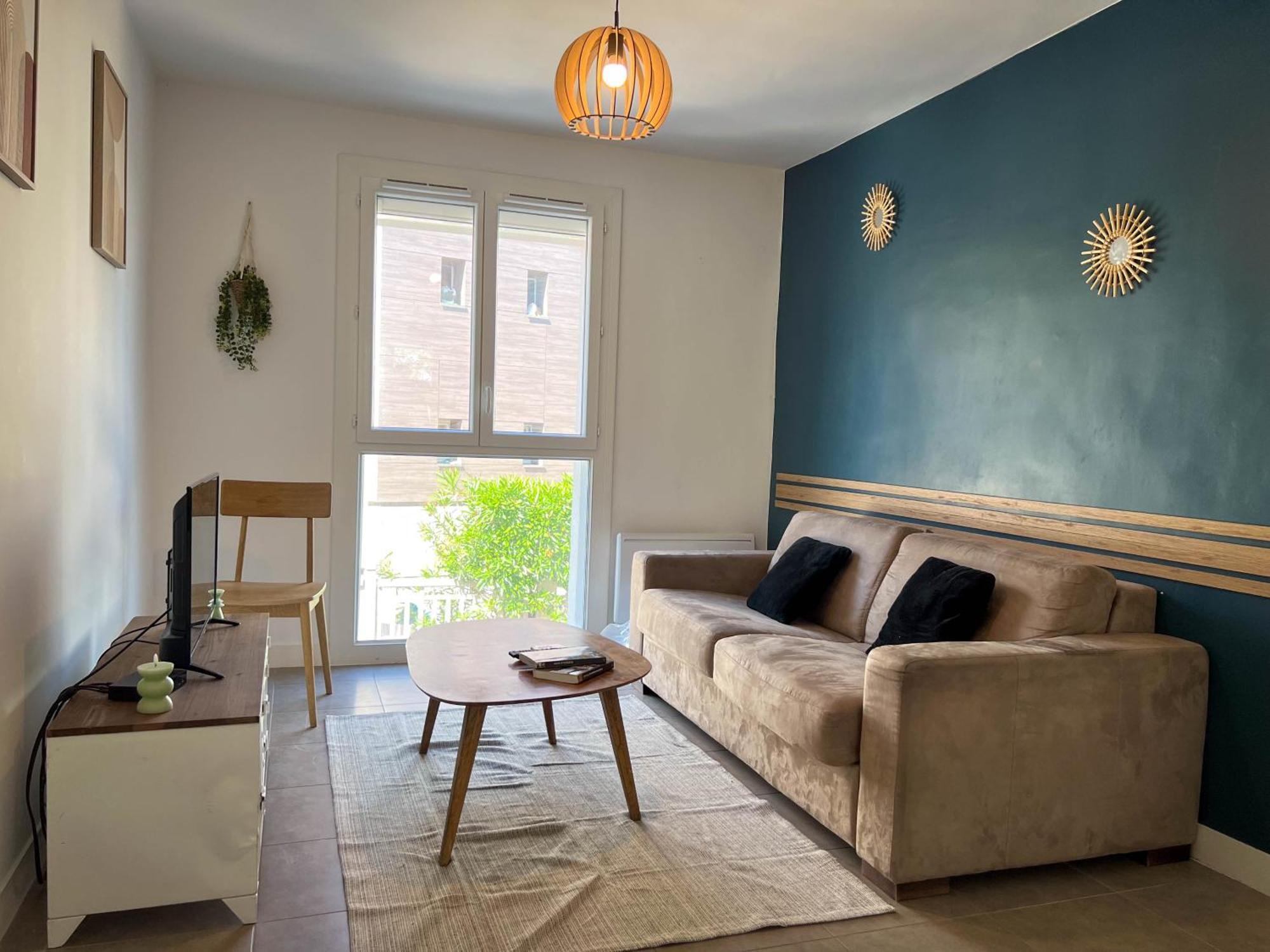 Appartement T2 Pointe Rouge Marseille Bagian luar foto