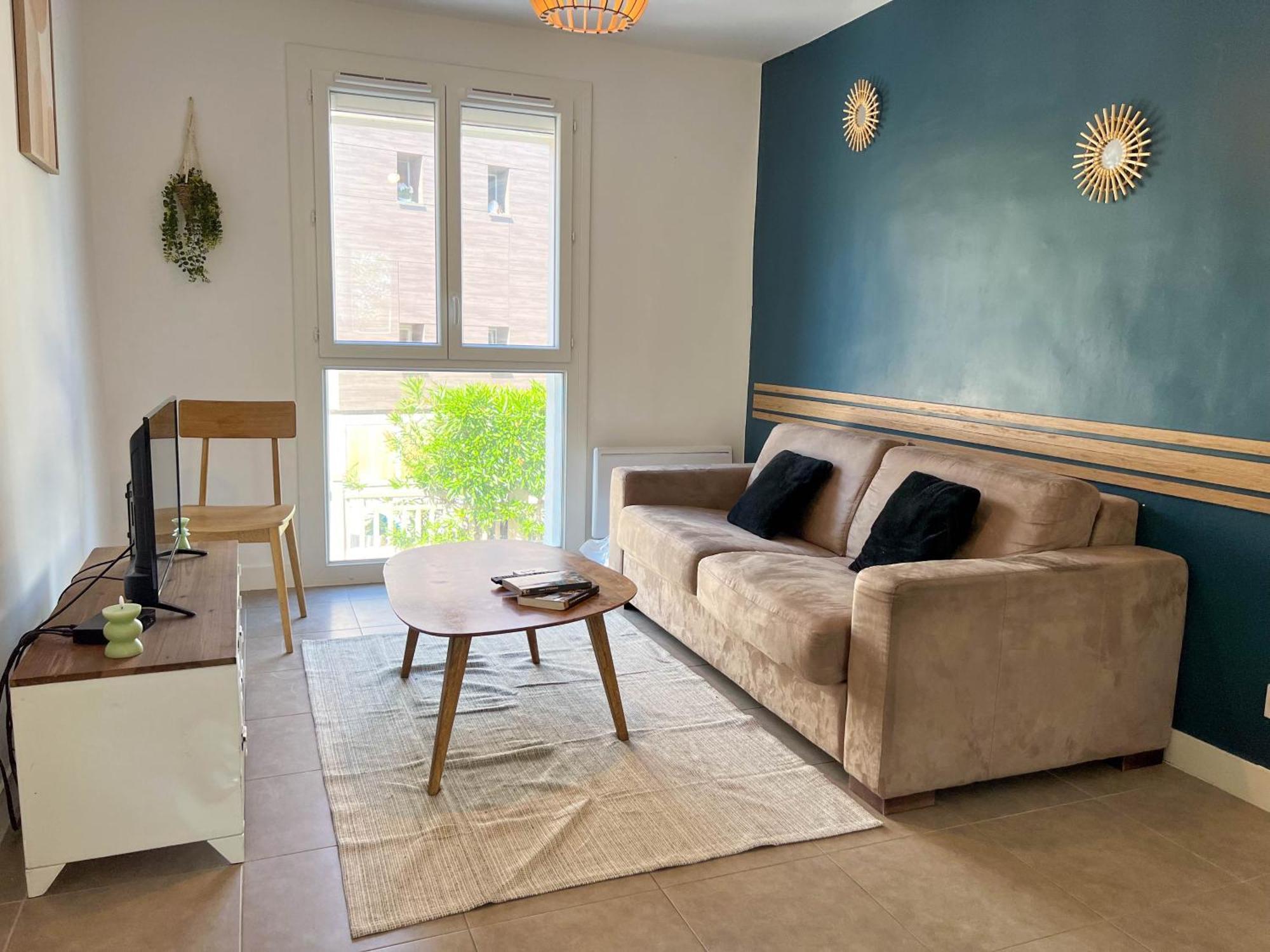 Appartement T2 Pointe Rouge Marseille Bagian luar foto