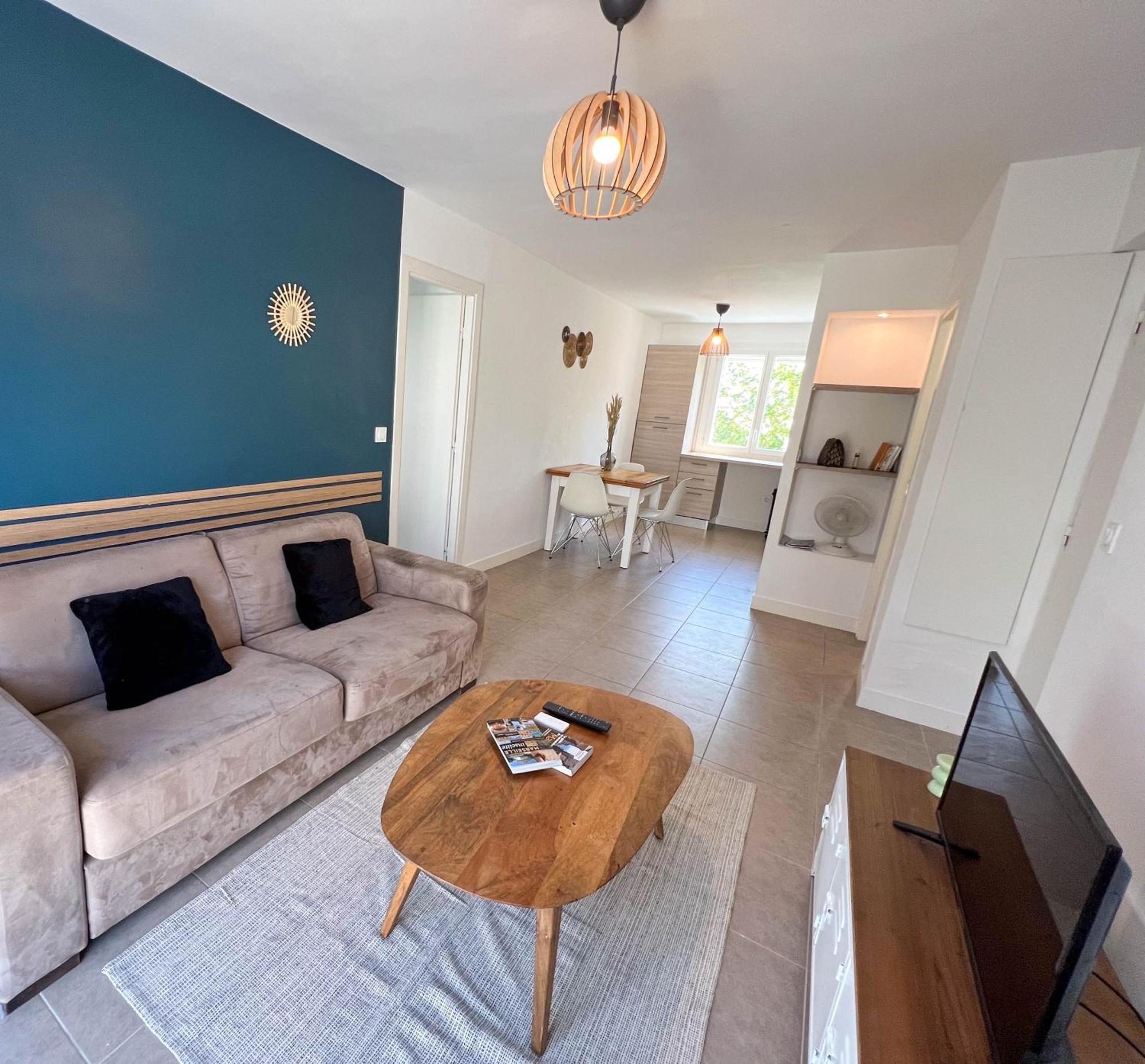Appartement T2 Pointe Rouge Marseille Bagian luar foto